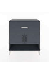 Arges Şifonyer 2 Raflı Tek Çekmeceli 2 Kapaklı 88x30x96