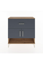 Arges Şifonyer 2 Raflı Tek Çekmeceli 2 Kapaklı 88x30x96 - S04M050V8A