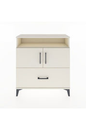 Arges Şifonyer 3 Raflı Tek Çekmeceli 2 Kapaklı 88x30x96 - S04M051V1A