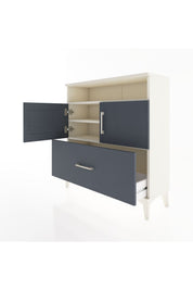 Arges Şifonyer 3 Raflı Tek Çekmeceli 2 Kapaklı 88x30x96 - S04M051V2A
