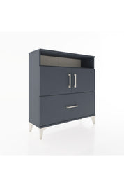 Arges Şifonyer 3 Raflı Tek Çekmeceli 2 Kapaklı 88x30x96 - S04M051V5A