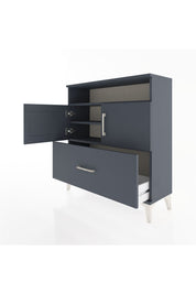 Arges Şifonyer 3 Raflı Tek Çekmeceli 2 Kapaklı 88x30x96 - S04M051V5A