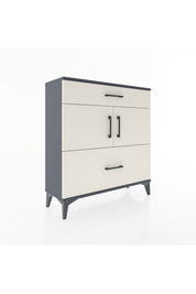 Arges Şifonyer 2 Raflı 2 Çekmeceli 2 Kapaklı 88x30x96 - S04M052V4A