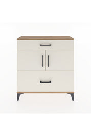 Arges Şifonyer 2 Raflı 2 Çekmeceli 2 Kapaklı 88x30x96 - S04M052V7A