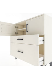 Arges Şifonyer 2 Raflı 2 Çekmeceli 2 Kapaklı 88x30x96 - S04M053V1A