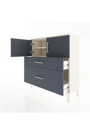 Arges Şifonyer 2 Raflı 2 Çekmeceli 2 Kapaklı 88x30x96 - S04M053V2A