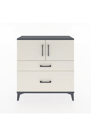 Arges Şifonyer 2 Raflı 2 Çekmeceli 2 Kapaklı 88x30x96 - S04M053V4A