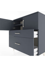 Arges Şifonyer 2 Raflı 2 Çekmeceli 2 Kapaklı 88x30x96 - S04M053V5A