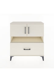 Arges Şifonyer 3 Raflı Tek Çekmeceli 2 Kapaklı 88x30x96 - S04M054V1A