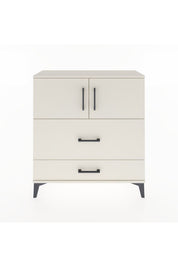 Arges Şifonyer 2 Raflı 2 Çekmeceli 2 Kapaklı 88x30x96 - S04M055V1A