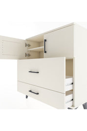 Arges Şifonyer 2 Raflı 2 Çekmeceli 2 Kapaklı 88x30x96 - S04M055V1A