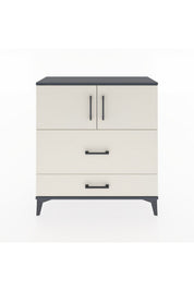 Arges Şifonyer 2 Raflı 2 Çekmeceli 2 Kapaklı 88x30x96 - S04M055V4A