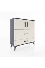 Arges Şifonyer 2 Raflı 2 Çekmeceli 2 Kapaklı 88x30x96 - S04M055V4A