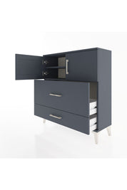 Arges Şifonyer 2 Raflı 2 Çekmeceli 2 Kapaklı 88x30x96 - S04M055V5A