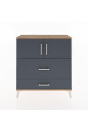 Arges Şifonyer 2 Raflı 2 Çekmeceli 2 Kapaklı 88x30x96 - S04M055V8A