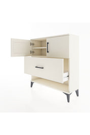 Arges Şifonyer 2 Raflı Tek Çekmeceli 2 Kapaklı 88x30x96 - S04M056V1A