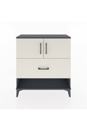 Arges Şifonyer 2 Raflı Tek Çekmeceli 2 Kapaklı 88x30x96 - S04M056V4A