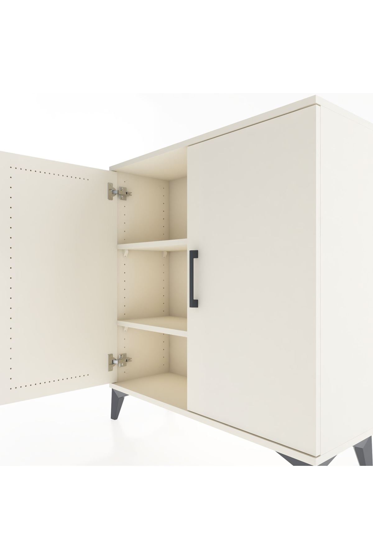 Arges Şifonyer 2 Raflı 2 Kapaklı 88x30x96 - S04M057V1A