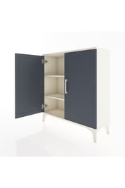 Arges Şifonyer 2 Raflı 2 Kapaklı 88x30x96 - S04M057V2A