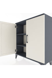 Arges Şifonyer 2 Raflı 2 Kapaklı 88x30x96 - S04M057V4A