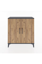 Arges Şifonyer 2 Raflı 2 Kapaklı 88x30x96 - S04M057V6A