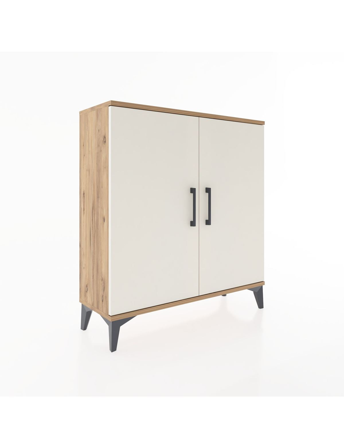 Arges Şifonyer 2 Raflı 2 Kapaklı 88x30x96 - S04M057V7A