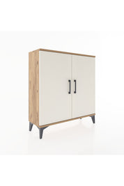 Arges Şifonyer 2 Raflı 2 Kapaklı 88x30x96 - S04M057V7A