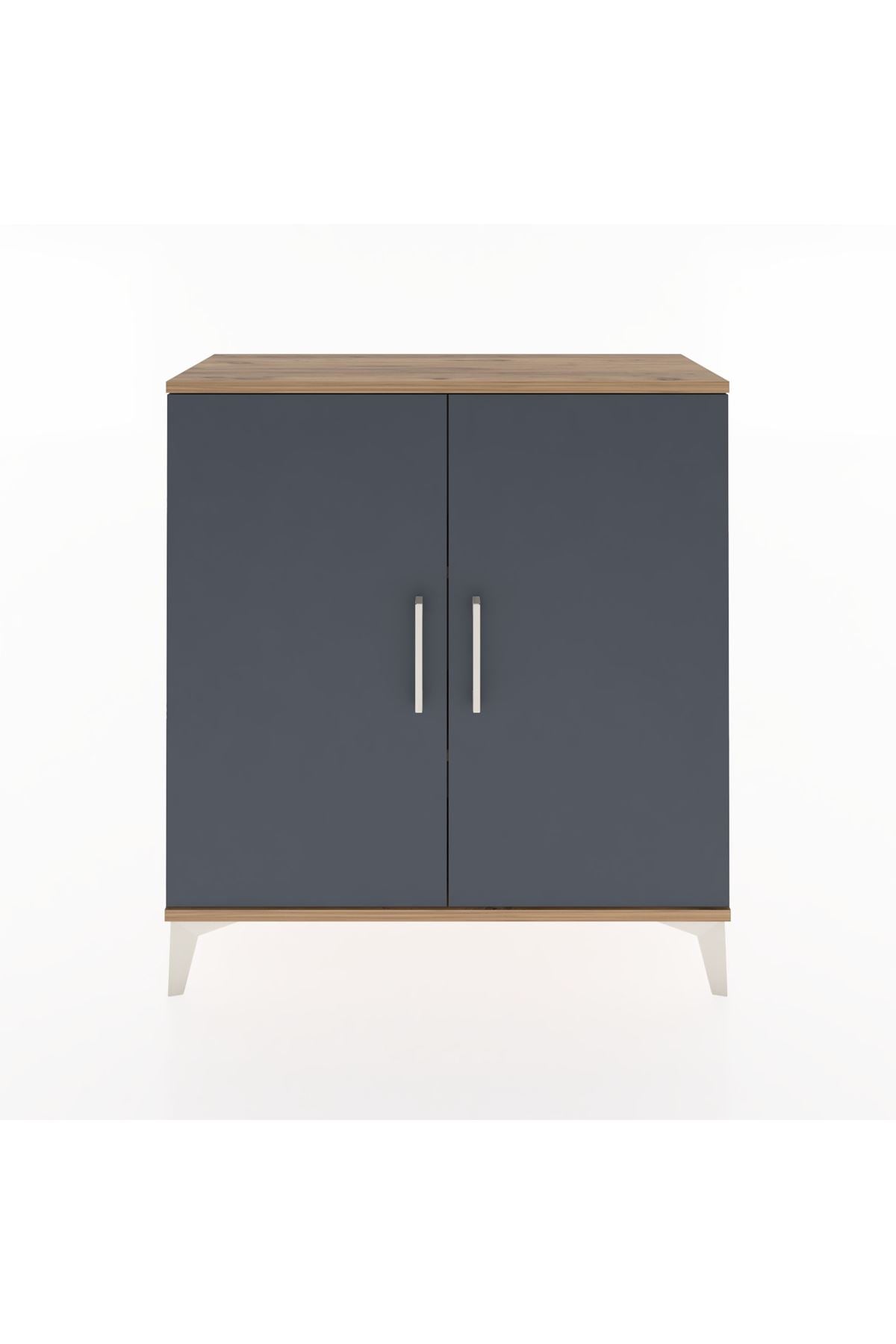 Arges Şifonyer 2 Raflı 2 Kapaklı 88x30x96 - S04M057V8A