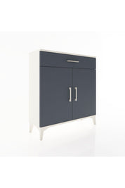 Arges Şifonyer 2 Raflı Tek Çekmeceli 2 Kapaklı 88x30x96 - S04M059V2A