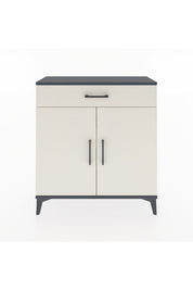 Arges Şifonyer 2 Raflı Tek Çekmeceli 2 Kapaklı 88x30x96 - S04M059V4A