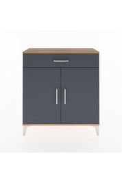 Arges Şifonyer 2 Raflı Tek Çekmeceli 2 Kapaklı 88x30x96 - S04M059V8A