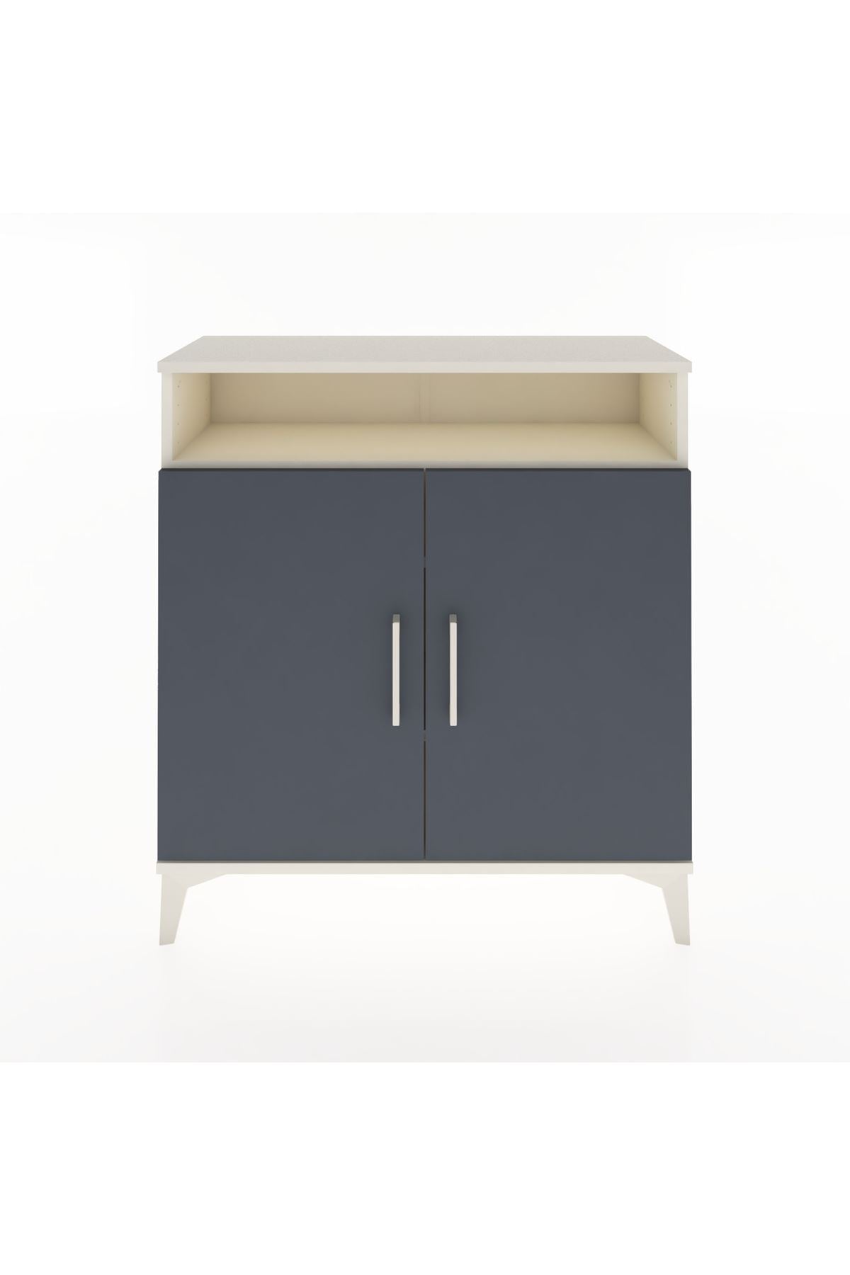 Arges Şifonyer 3 Raflı 2 Kapaklı 88x30x96 - S04M061V2A