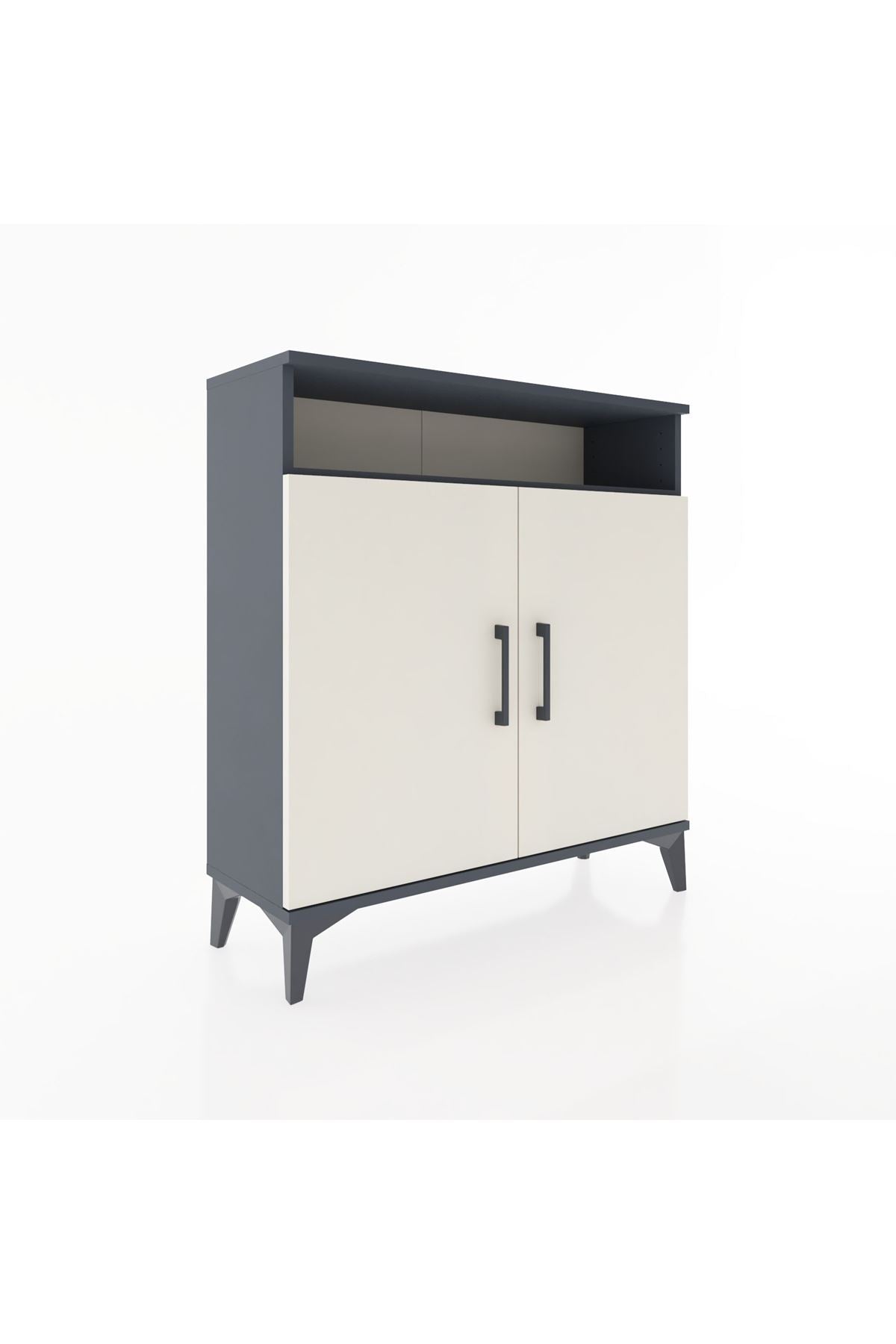 Arges Şifonyer 3 Raflı 2 Kapaklı 88x30x96 - S04M061V4A