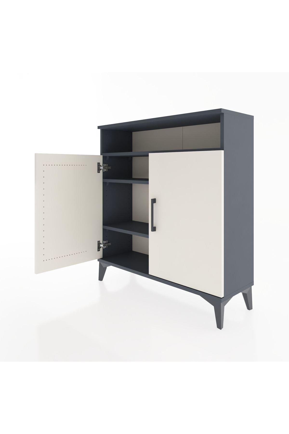 Arges Şifonyer 3 Raflı 2 Kapaklı 88x30x96 - S04M061V4A