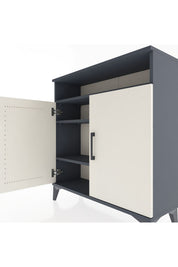Arges Şifonyer 3 Raflı 2 Kapaklı 88x30x96 - S04M061V4A