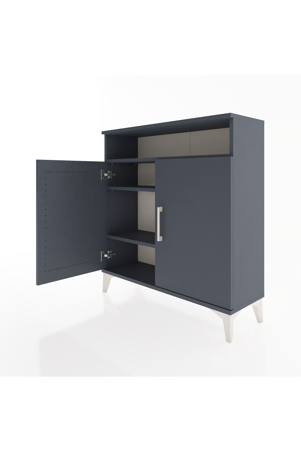 Arges Şifonyer 3 Raflı 2 Kapaklı 88x30x96 - S04M061V5A