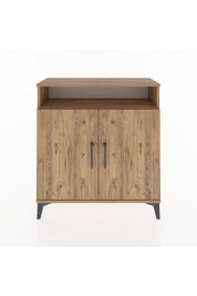 Arges Şifonyer 3 Raflı 2 Kapaklı 88x30x96 - S04M061V9A