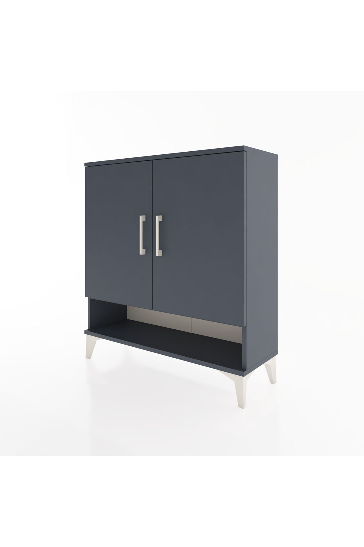 Arges Şifonyer 3 Raflı 2 Kapaklı 88x30x96 - S04M062V5A