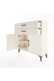 Arges Şifonyer Tek Raflı 2 Çekmeceli 2 Kapaklı 88x30x96 - S04M063V1A
