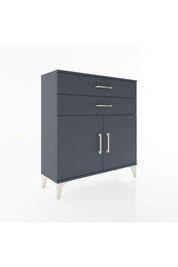 Arges Şifonyer Tek Raflı 2 Çekmeceli 2 Kapaklı 88x30x96 - S04M063V5A