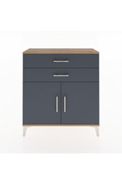 Arges Şifonyer Tek Raflı 2 Çekmeceli 2 Kapaklı 88x30x96 - S04M063V8A