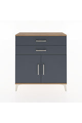 Arges Şifonyer Tek Raflı 2 Çekmeceli 2 Kapaklı 88x30x96