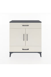 Arges Şifonyer 2 Raflı 2 Çekmeceli 2 Kapaklı 88x30x96 - S04M064V4A