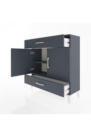 Arges Şifonyer 2 Raflı 2 Çekmeceli 2 Kapaklı 88x30x96 - S04M064V5A