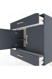 Arges Şifonyer 2 Raflı 2 Çekmeceli 2 Kapaklı 88x30x96 - S04M064V5A