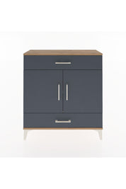 Arges Şifonyer 2 Raflı 2 Çekmeceli 2 Kapaklı 88x30x96 - S04M064V8A