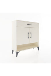 Arges Şifonyer 2 Raflı Tek Çekmeceli 2 Kapaklı 88x30x96 - S04M065V1A