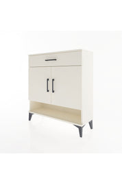 Arges Şifonyer 2 Raflı Tek Çekmeceli 2 Kapaklı 88x30x96 - S04M065V1A