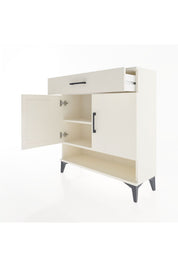 Arges Şifonyer 2 Raflı Tek Çekmeceli 2 Kapaklı 88x30x96 - S04M065V1A