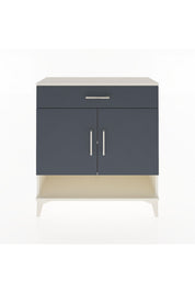 Arges Şifonyer 2 Raflı Tek Çekmeceli 2 Kapaklı 88x30x96 - S04M065V2A
